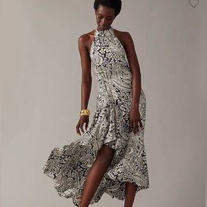 J. Crew Collection halter dress